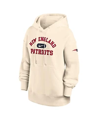 Nike Women's Natural New England Patriots Oversized Legacy Phoenix Hoodie