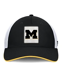 Fanatics Men's Black Michigan Wolverines 5-Panel Matter Flex Hat