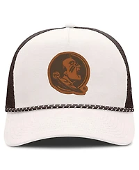 Fanatics Men's Natural Florida State Seminoles Bronco Trucker Adjustable Hat