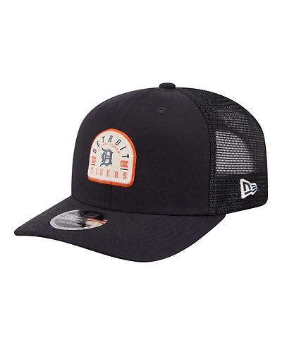 New Era Men's Navy Detroit Tigers Contest 9SEVENTY Adjustable Trucker Hat