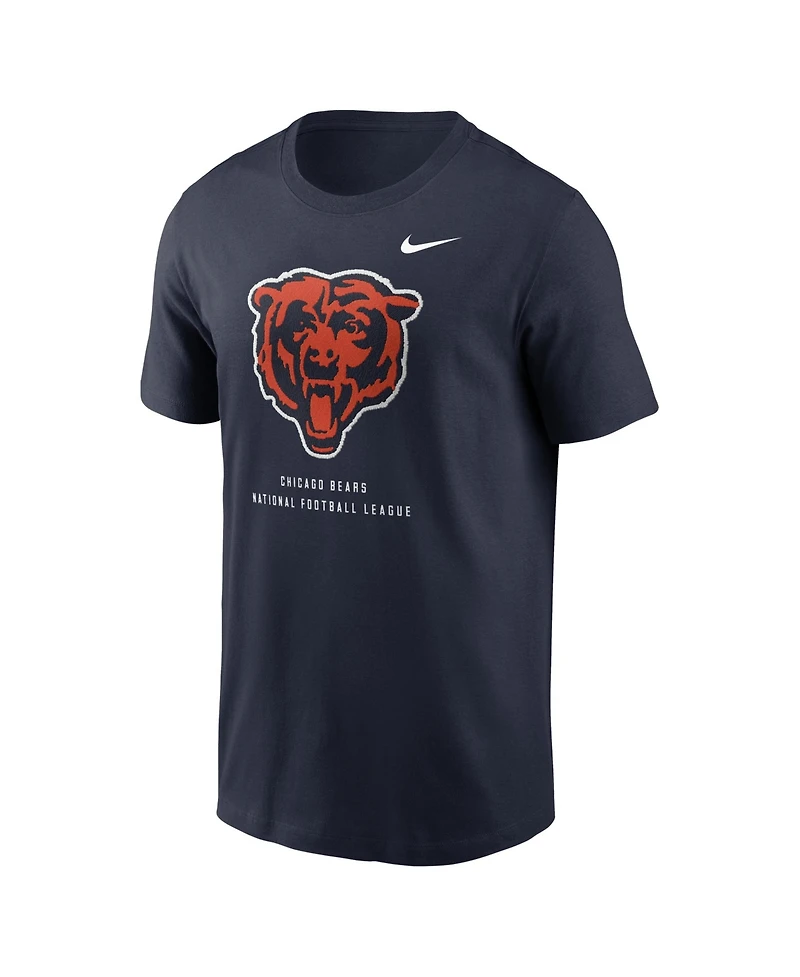 Nike Men's Navy Chicago Bears Property Of T-Shirt