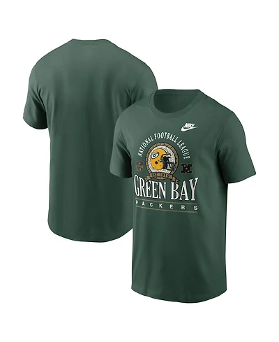 Nike Men's Green Bay Packers Rewind Team Spirit Essential Cotton T-Shirt