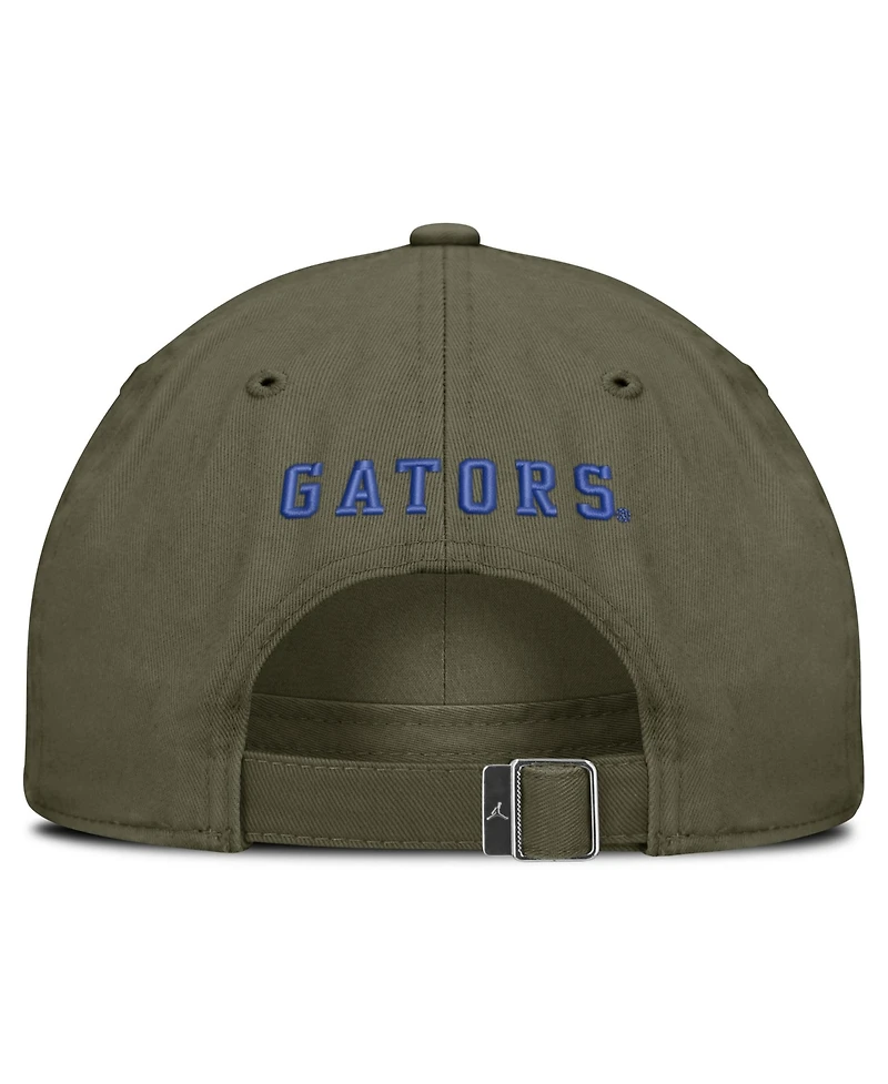 Jordan Men's and Women's Olive Florida Gators Primetime Club Adjustable Hat