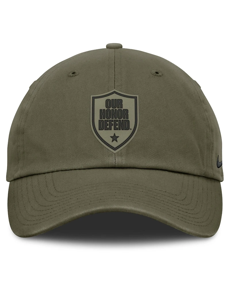 Nike Men's and Women's Olive Ohio State Buckeyes Primetime Club Adjustable Hat