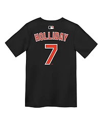 Nike Preschool Jackson Holliday Black Baltimore Orioles Name & Number T-Shirt
