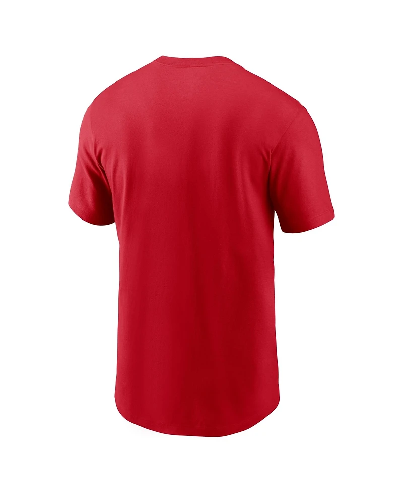 Nike Men's Red Toronto Blue Jays Wordmark T-Shirt