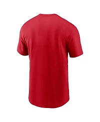Nike Men's Red Toronto Blue Jays Wordmark T-Shirt