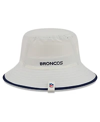 New Era Men's Cream Denver Broncos 2026 Nfl Training Camp Sport Bucket Hat