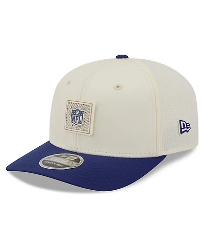 New Era Men's Cream/Navy Nfl 2026 Nfl Training Camp 9SEVENTY Adjustable Hat