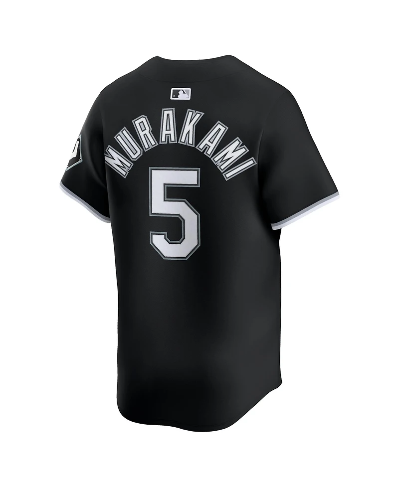 Nike Men's Munetaka Murakami Black Chicago White Sox Alternate Limited Jersey