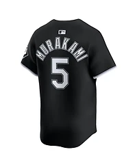 Nike Men's Munetaka Murakami Black Chicago White Sox Alternate Limited Jersey
