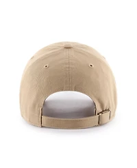 '47 Brand Men's Khaki New York Knicks Fast Break Chase Region Clean Up Adjustable Hat