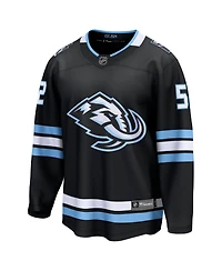 Fanatics Men's MacKenzie Weegar Black Utah Mammoth Home Breakaway Jersey