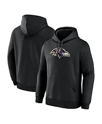 Logo Athletic Men's Black Baltimore Ravens Primary Hoodie