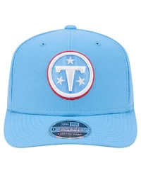 New Era Men's Light Blue Tennessee Titans 9SEVENTY Adjustable Hat