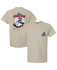 Trackhouse Racing Team Collection Men's Tan Ross Chastain #1 Busch Light Cota Rodeo T-Shirt
