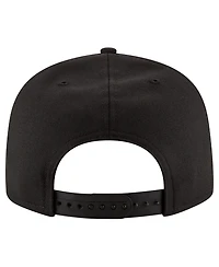 New Era Men's Black/White Minnesota Timberwolves 9FIFTY Snapback Hat