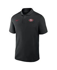 Nike Men's Black San Francisco 49ers Dri-fit Victory Polo Shirt