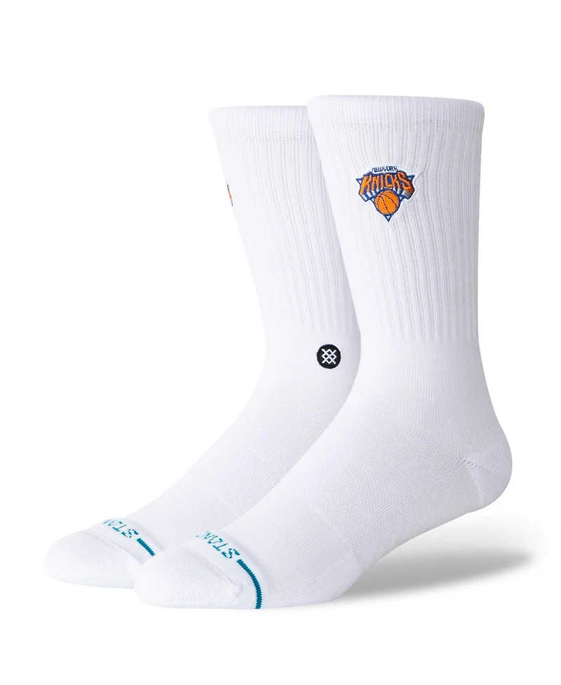 Stance Men's and Women's New York Knicks Crested Knit Crew Socks