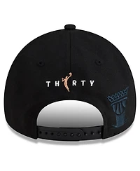 New Era Men's Black New York Liberty 2026 Wnba Commissioner's Cup Champions A-Frame 9FORTY Adjustable Hat