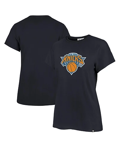 '47 Brand Women's Navy New York Knicks Premier Frankie T-Shirt