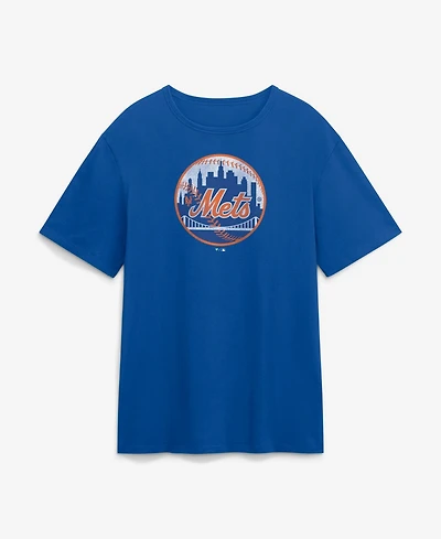 Fanatics Men's Royal New York Mets Vintage Logo Legacy T-Shirt