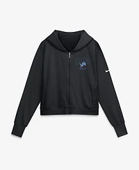 Nike Women's Black Detroit Lions Primetime Full-Zip Hoodie