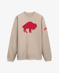 Nike Men's Sand Buffalo Bills I-Formation Rewind Club Crew Sweatshirt