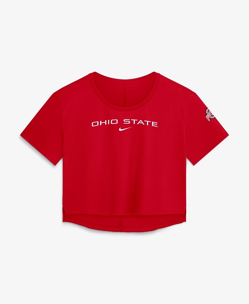 Nike Women's Ohio State Buckeyes Cropped Top