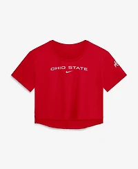 Nike Women's Ohio State Buckeyes Cropped Top
