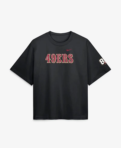 Nike Women's 80th Anniversary San Francisco 49ers Boxy T-Shirt