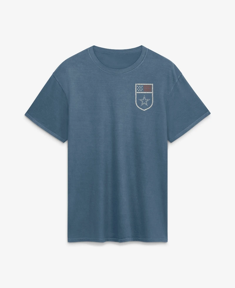 Fanatics Men's Blue Dallas Cowboys Washed Americana T-Shirt