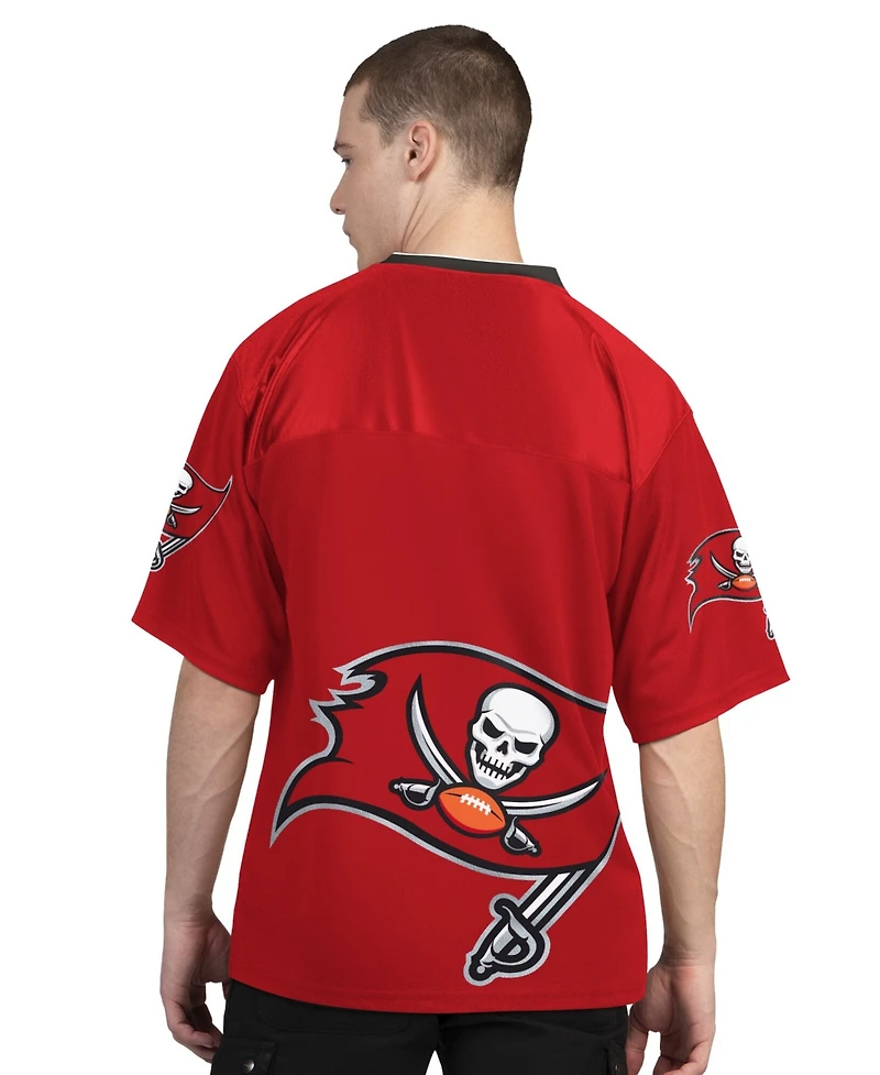 Starter Men's 2-Pack Red/White Tampa Bay Buccaneers Short Sleeve Long Combo Pack T-Shirt