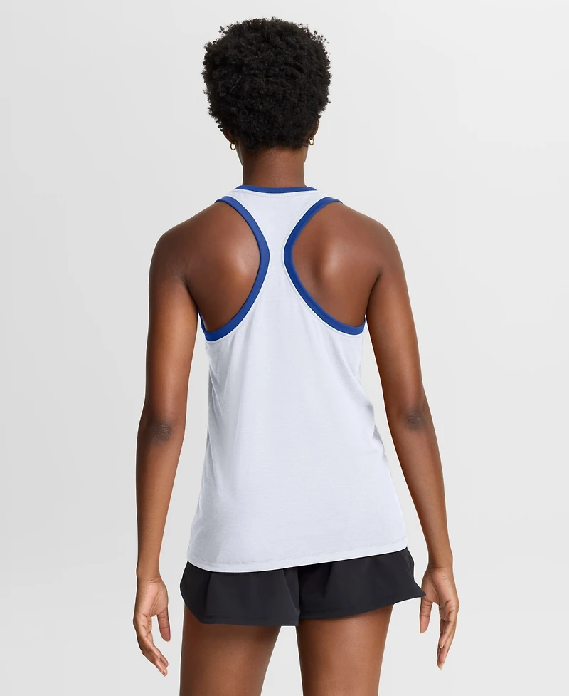 Nike Women's White Kentucky Wildcats Uni Name Tri-Blend Dri-fit Tank Top