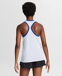 Nike Women's White Kentucky Wildcats Uni Name Tri-Blend Dri-fit Tank Top