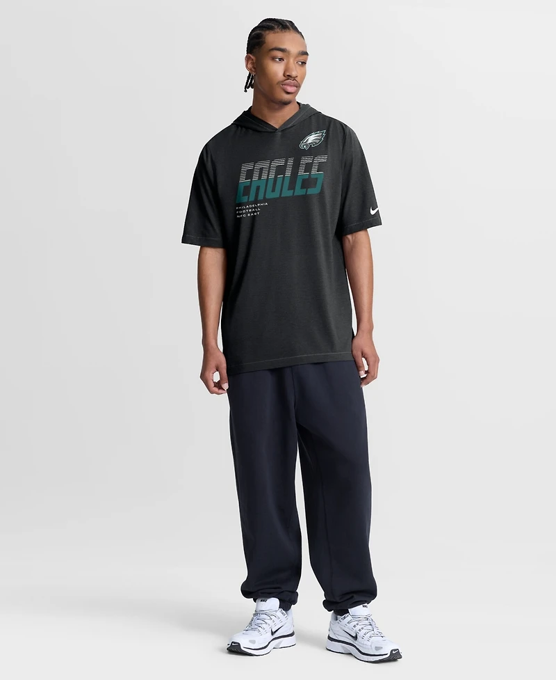 Nike Men's Black Philadelphia Eagles Tri-Blend Hooded T-Shirt