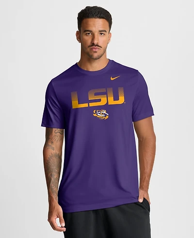 Nike Men's Purple Lsu Tigers Primetime Legend Kinetic Mantra Dri-fit T-Shirt
