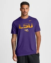 Nike Men's Purple Lsu Tigers Primetime Legend Kinetic Mantra Dri-fit T-Shirt