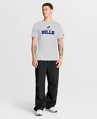 Nike Men's Ash Buffalo Bills Velocity Endurance Run Dri-fit T-Shirt