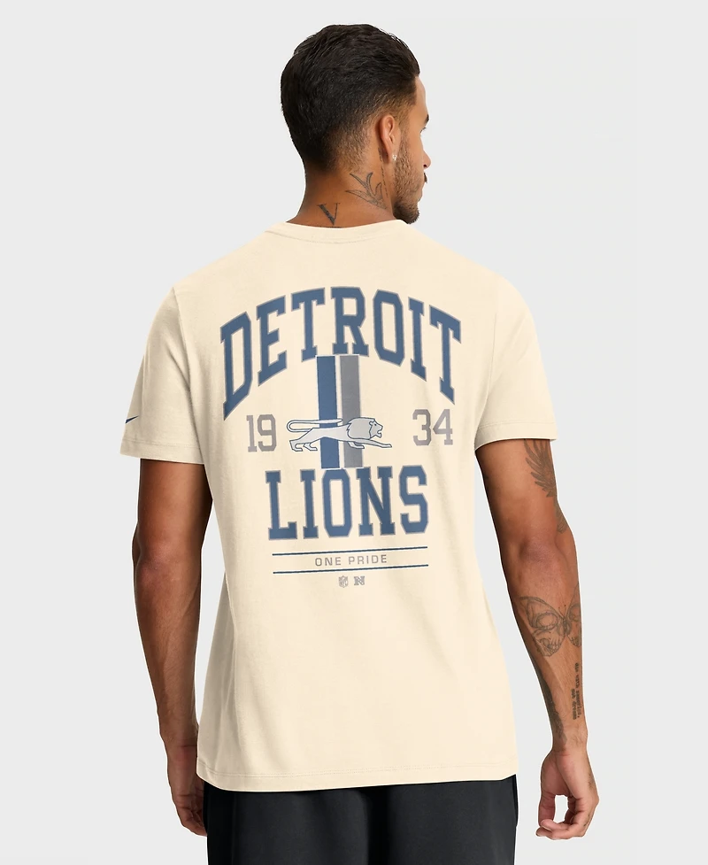 Nike Men's Natural Detroit Lions Freestyle Essential T-Shirt