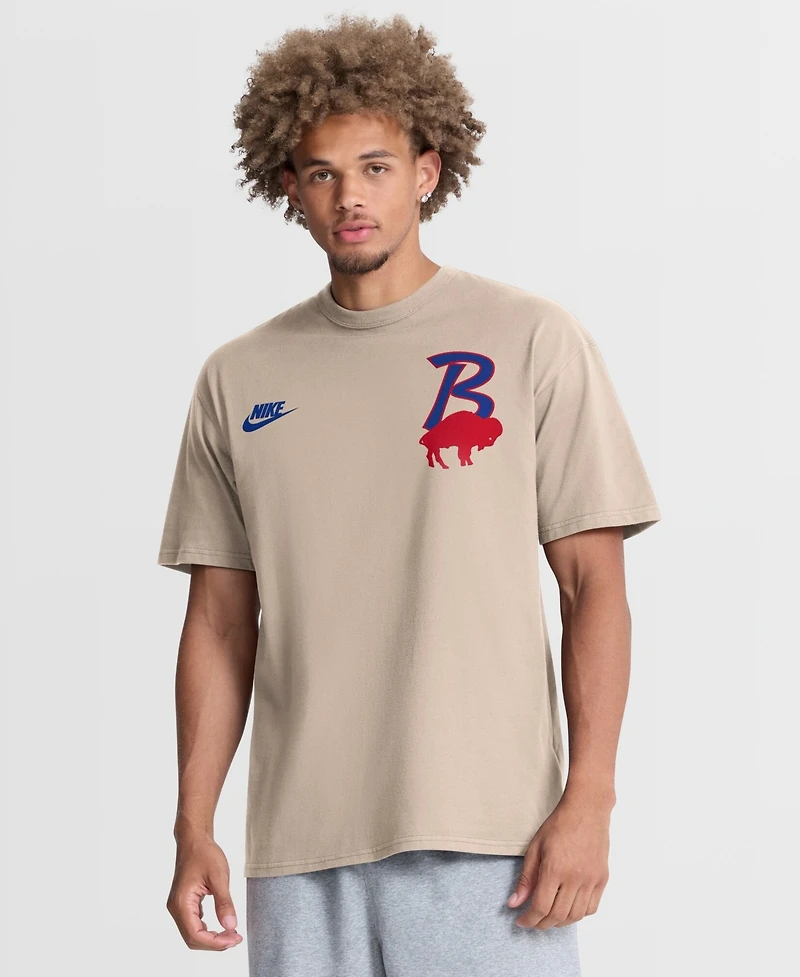 Nike Men's Sand Buffalo Bills Night Primary Max90 T-Shirt