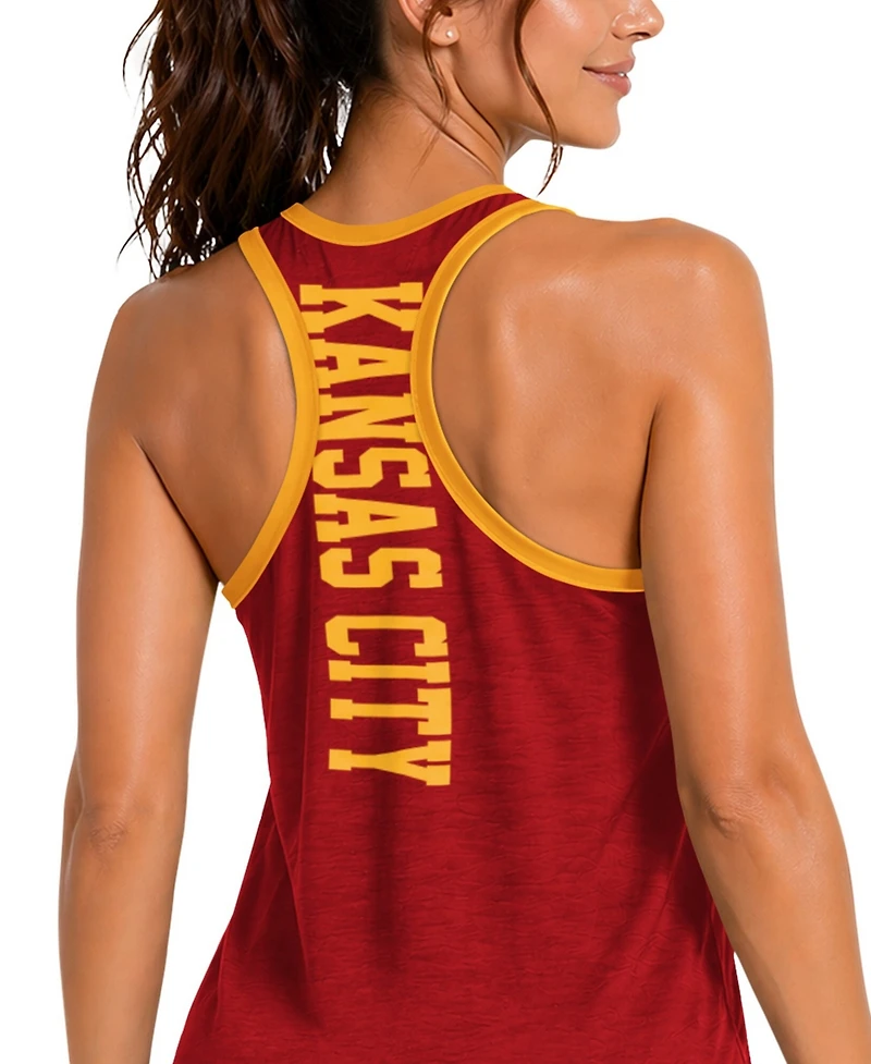 G-iii 4Her by Carl Banks Women's Red Kansas City Chiefs Tater Ii Racerback Tank Top