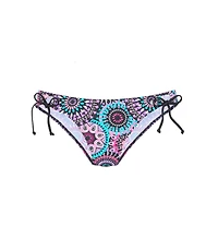 Lascana Women's Printed Side Tie Bikini Swimsuit Bottom