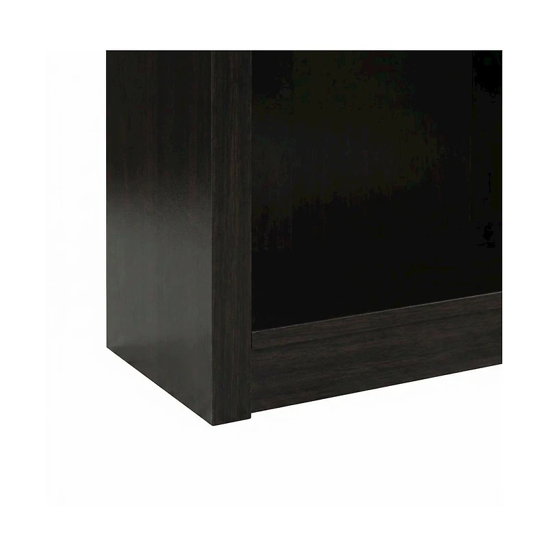 Bison Office Bookcase with Sturdy Wood Shelves for Home Storage