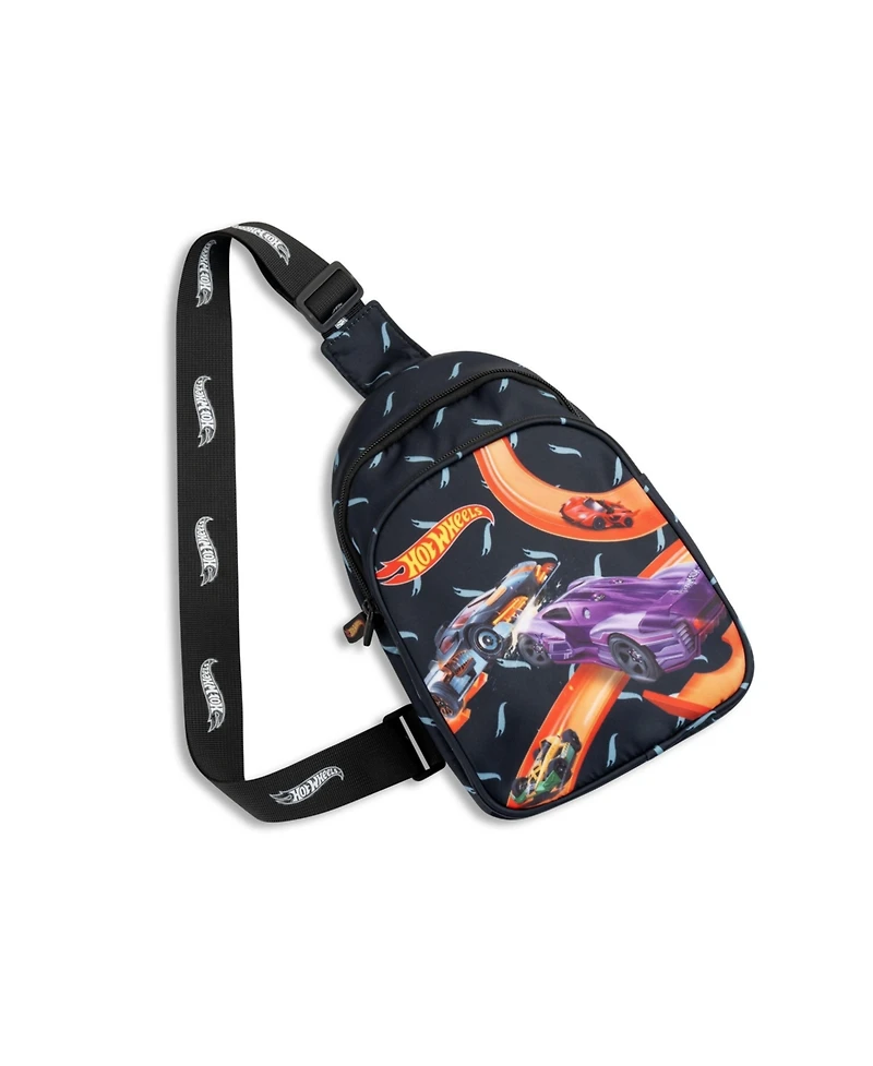 Hot Wheels Off the Track Kids Sling Bag