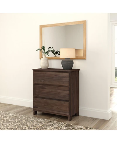 Plank+Beam Solid Wood Farmhouse 3 Drawer Dresser