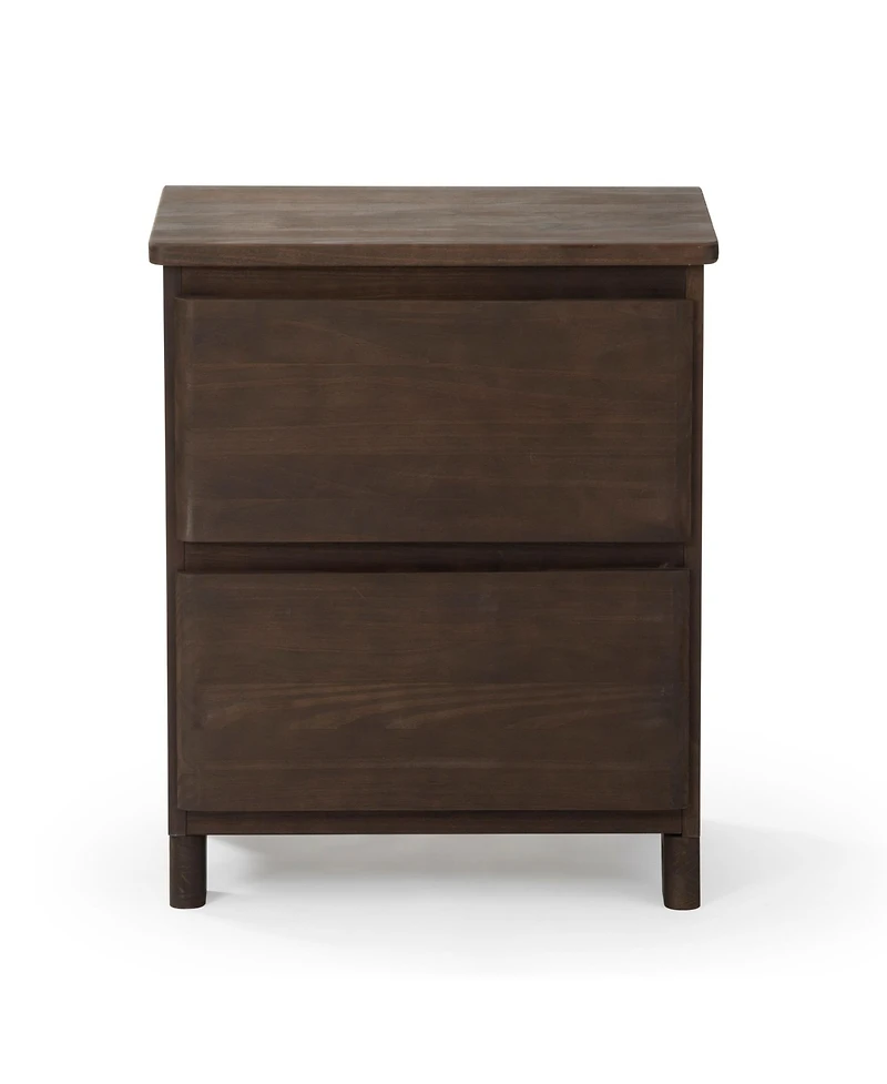 Plank+Beam Modern Farmhouse 2 Drawer Dresser Solid Wood