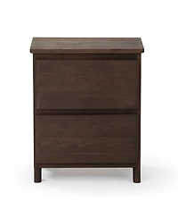 Plank+Beam Modern Farmhouse 2 Drawer Dresser Solid Wood