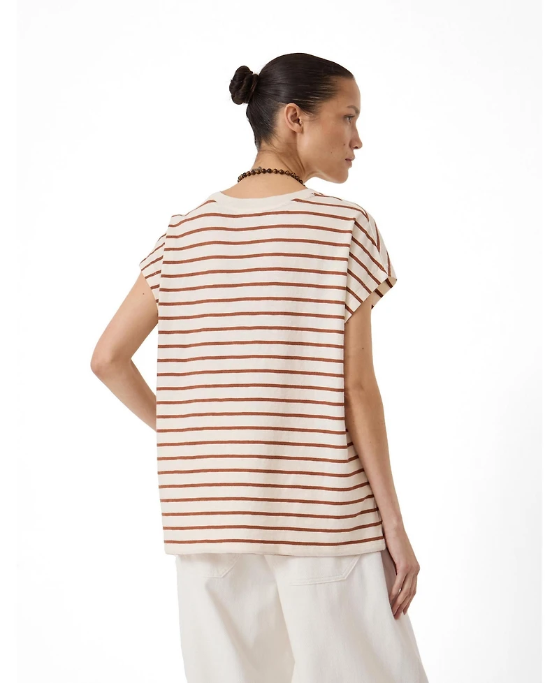 Hush Women's Petra Cotton Relaxed Fit T-shirt