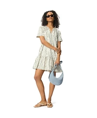 Whistles Women's Abstract Stripe Short Dress